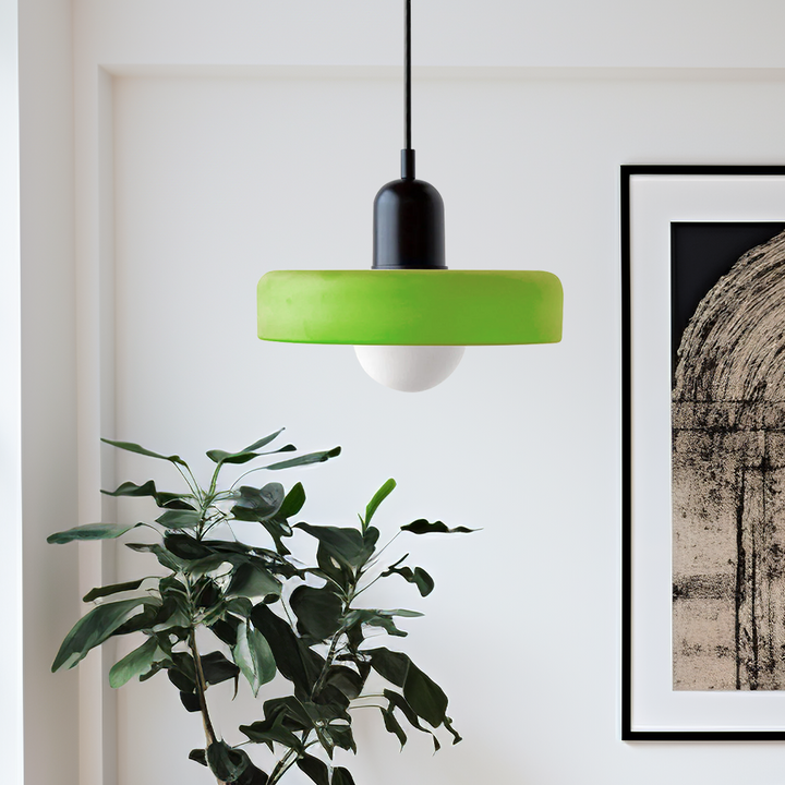 Arla™ | Hanglamp van gekleurd Glas