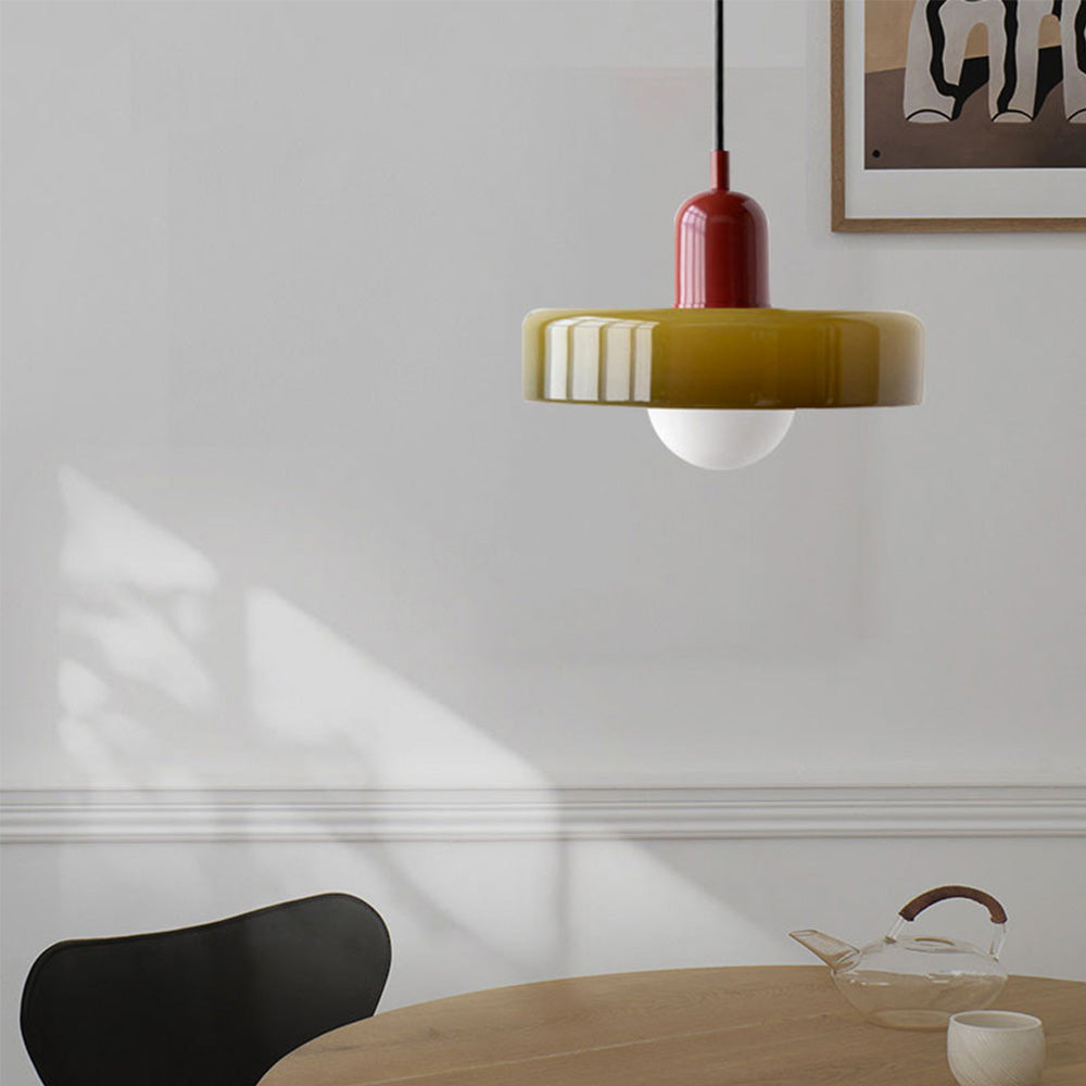 Arla™ | Hanglamp van gekleurd Glas