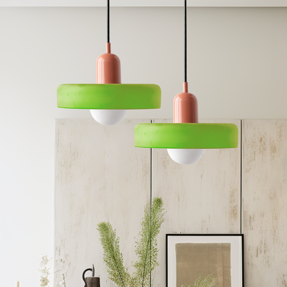 Arla™ | Hanglamp van gekleurd Glas