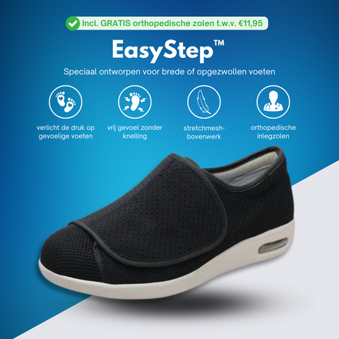 Easystep™ | Comfort voor brede en gezwollen voeten