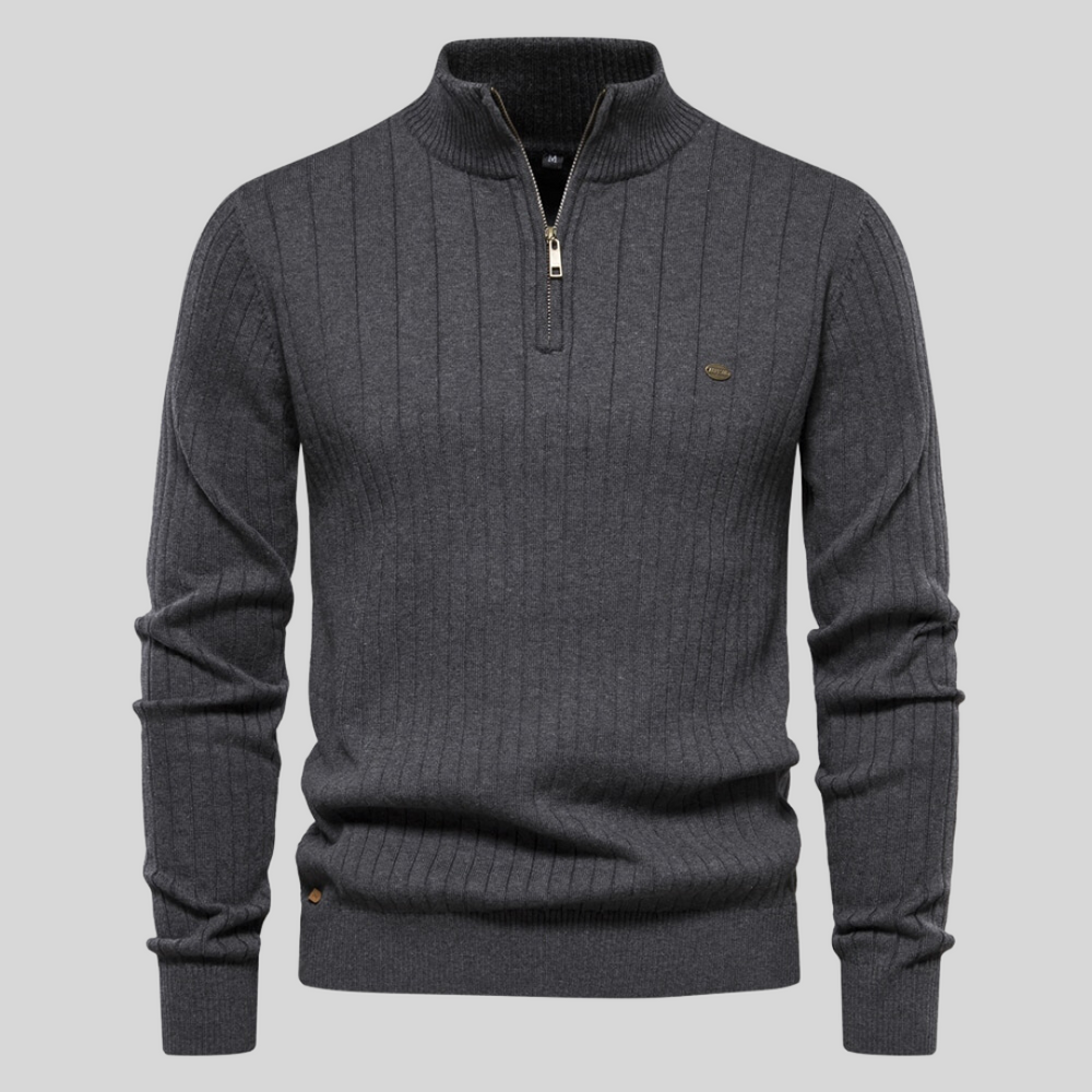 Marijn™ | ZACHTE Halfzip TRUI