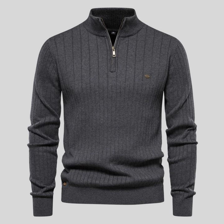 Marijn™ | ZACHTE Halfzip TRUI