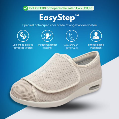 Easystep™ | Comfort voor brede en gezwollen voeten