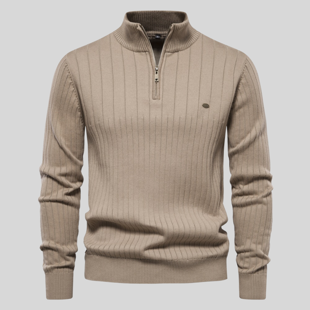 Marijn™ | ZACHTE Halfzip TRUI