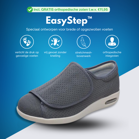 Easystep™ | Comfort voor brede en gezwollen voeten