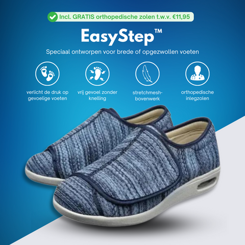 Easystep™ | Comfort voor brede en gezwollen voeten