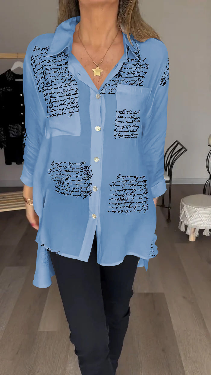 Lovie® | Elegante en comfortabele button-down blouse