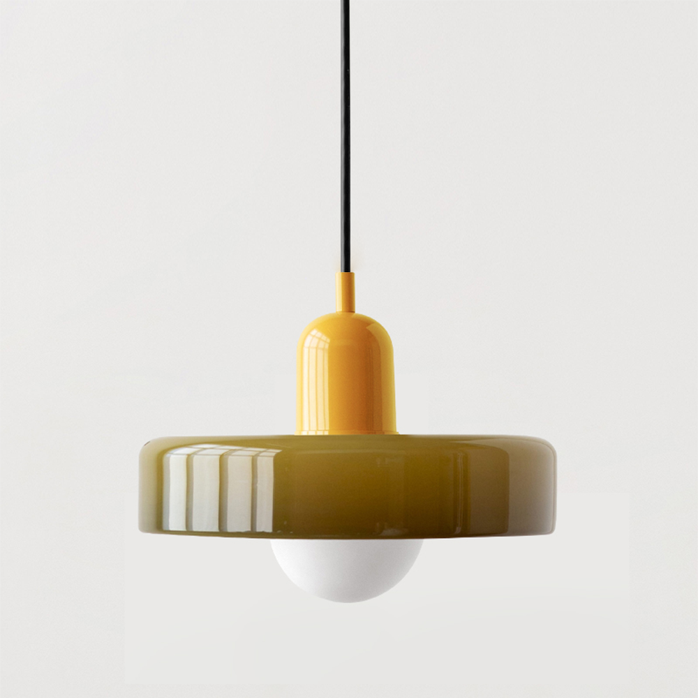 Arla™ | Hanglamp van gekleurd Glas