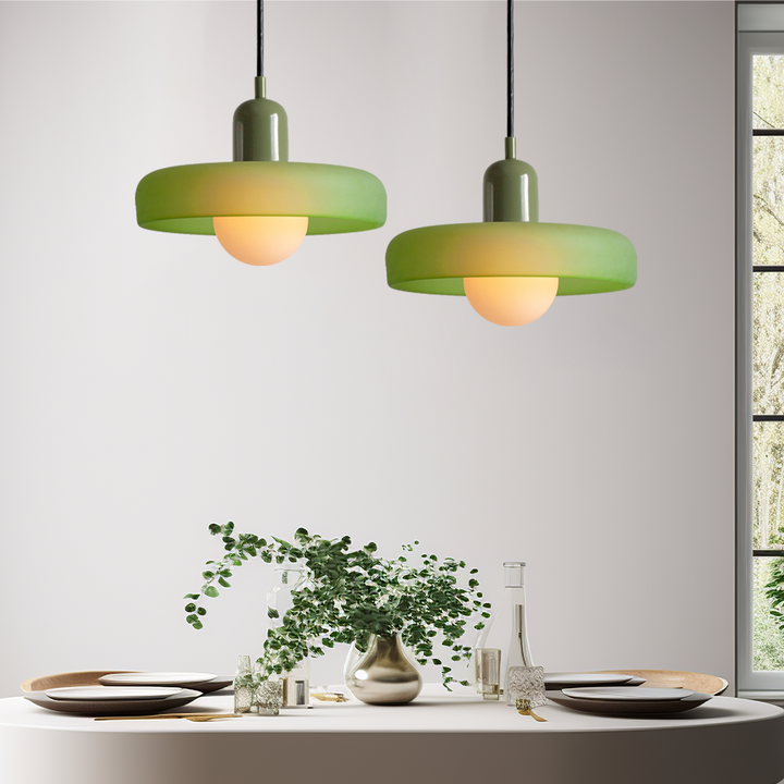 Arla™ | Hanglamp van gekleurd Glas