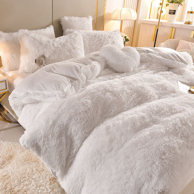 Dream Cloud™ | 5 sets luxe fleece beddengoed + gratis hartkussen