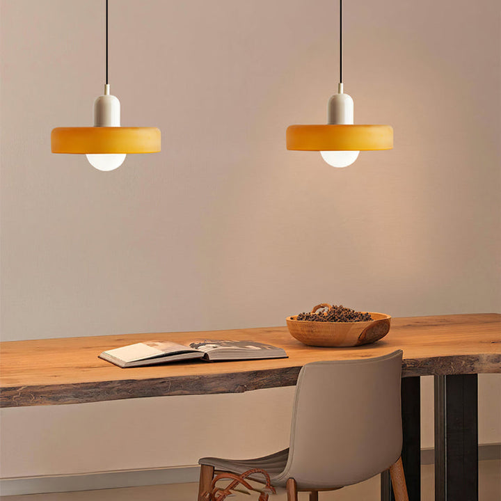 Arla™ | Hanglamp van gekleurd Glas