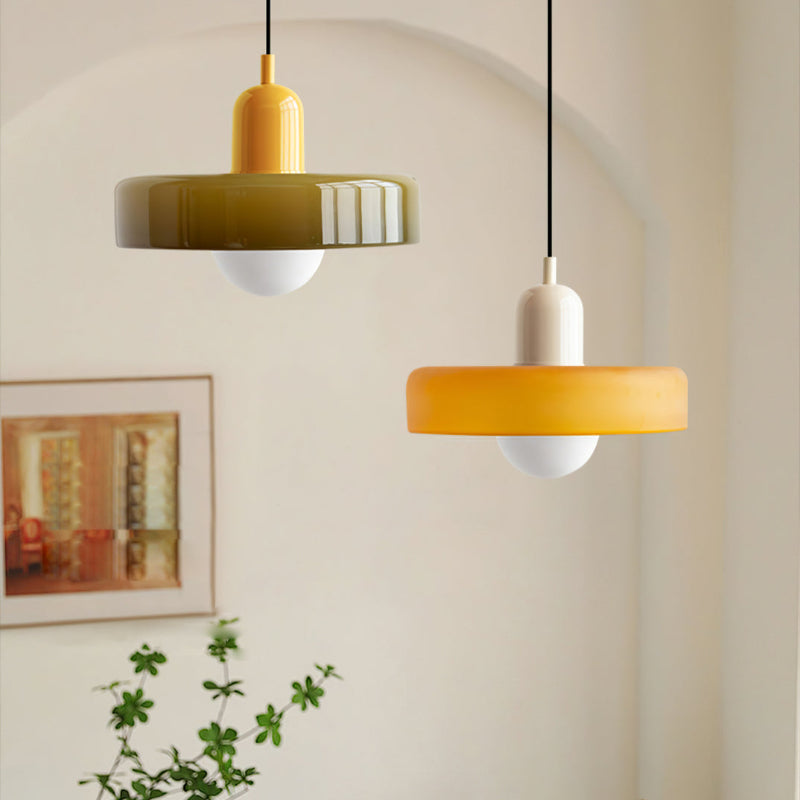 Arla™ | Hanglamp van gekleurd Glas