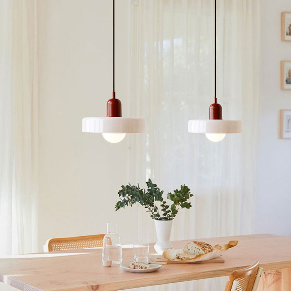 Arla™ | Hanglamp van gekleurd Glas