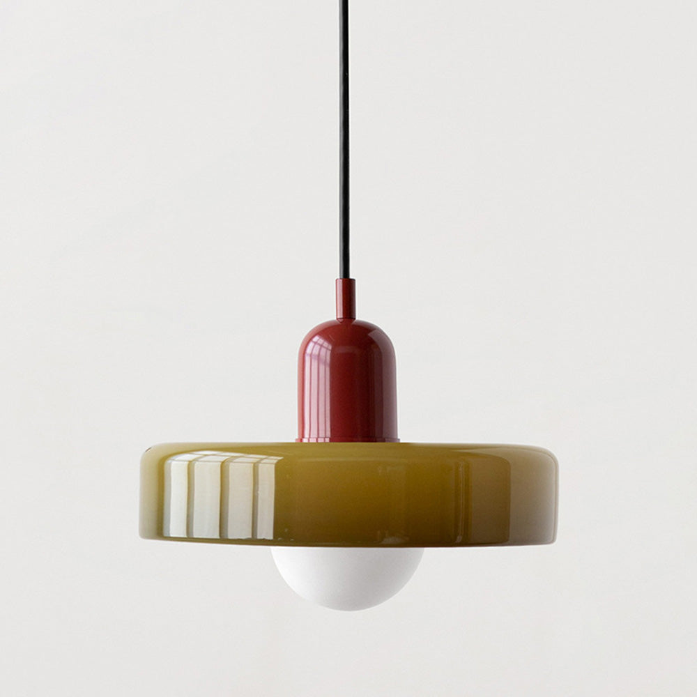 Arla™ | Hanglamp van gekleurd Glas