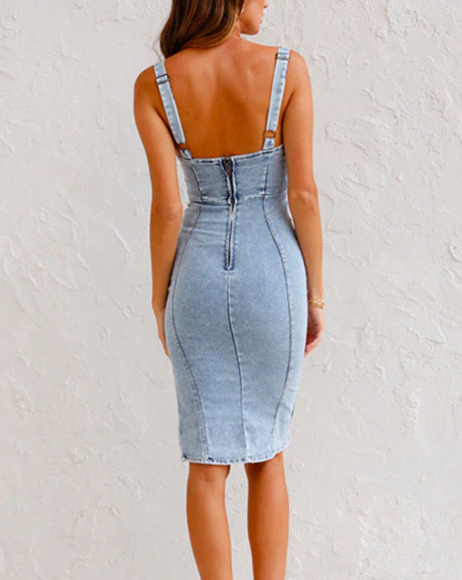 Sali™ | Denim Jurk