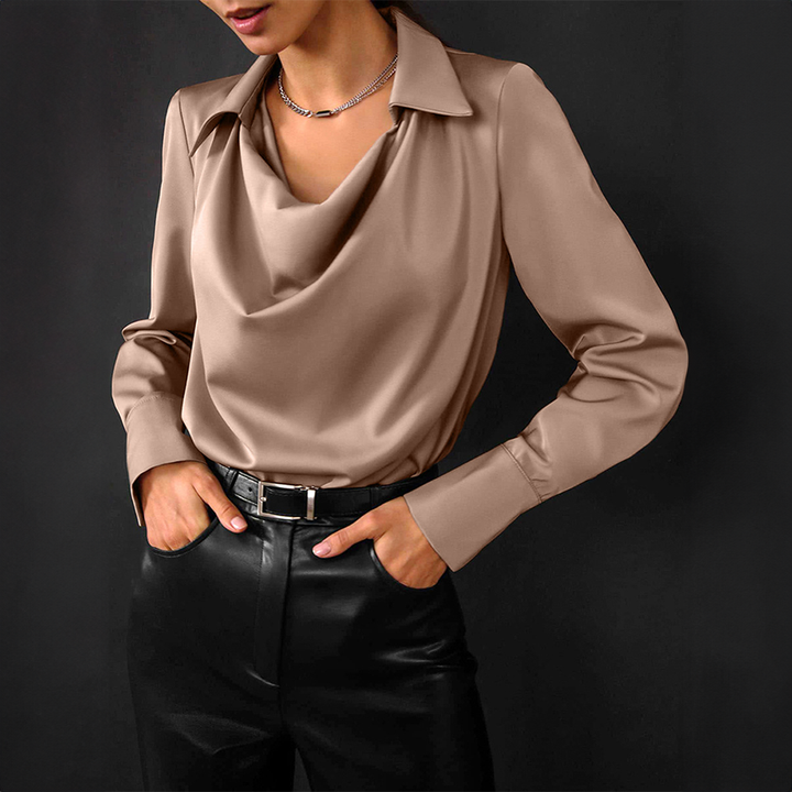 Lotus™ | Satijnen Blouse