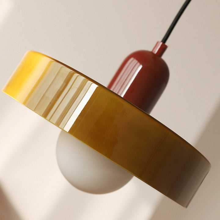 Arla™ | Hanglamp van gekleurd Glas