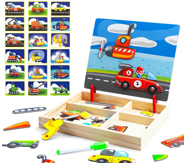 Magnetische Puzzel™ | Uw Kind Zal Van Dit Speelgoed Houden