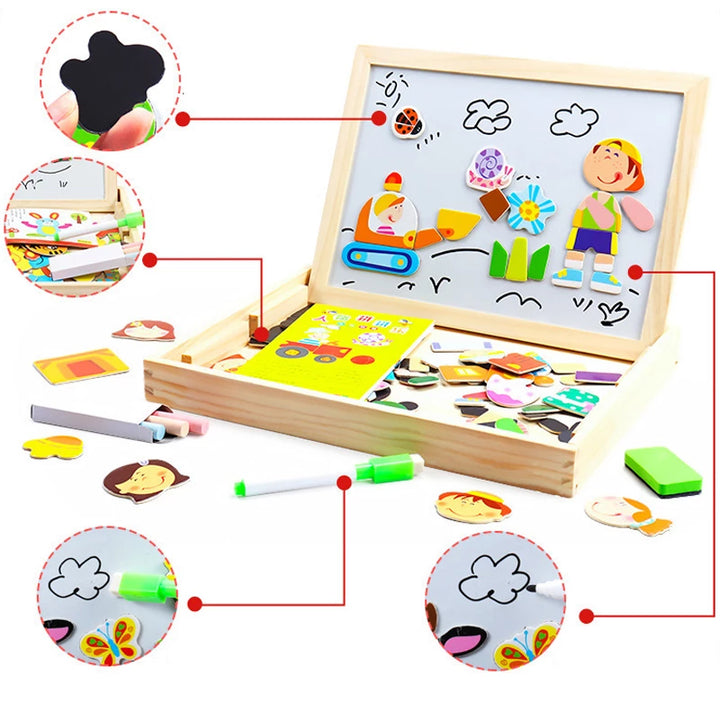 Magnetische Puzzel™ | Uw Kind Zal Van Dit Speelgoed Houden