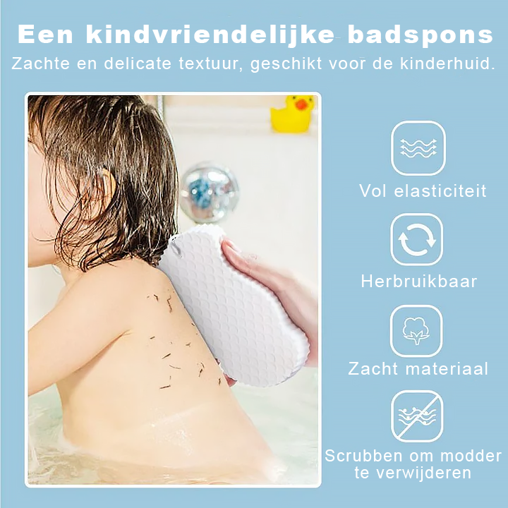 Exfoliërende Spons™ | Verwijdert Dode Huidcellen En Ontstopt De Poriën