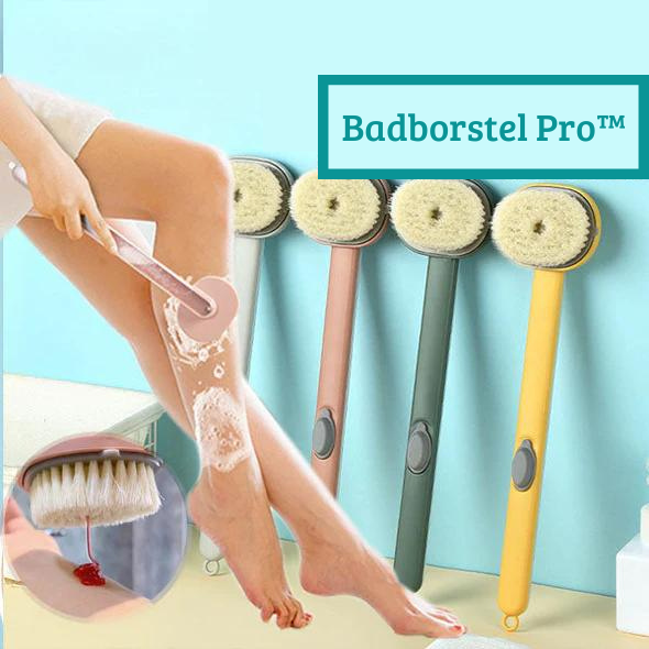 Badborstel Pro™ | Reinigt Gemakkelijk Het Hele Lichaam