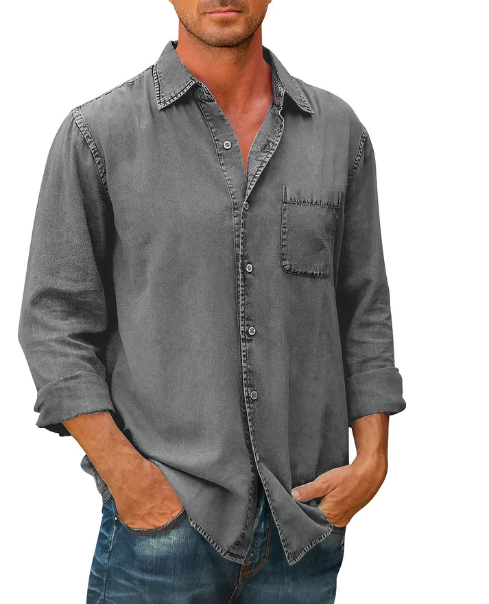 Glosa - Denim Overhemd Voor Heren™ | De Must-Have Voor Elke Moderne Man