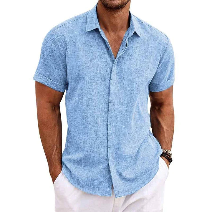 Roy - Gerenommeerd Katoenen Overhemd™ | Straal Onberispelijke Klasse En Verfijning Uit