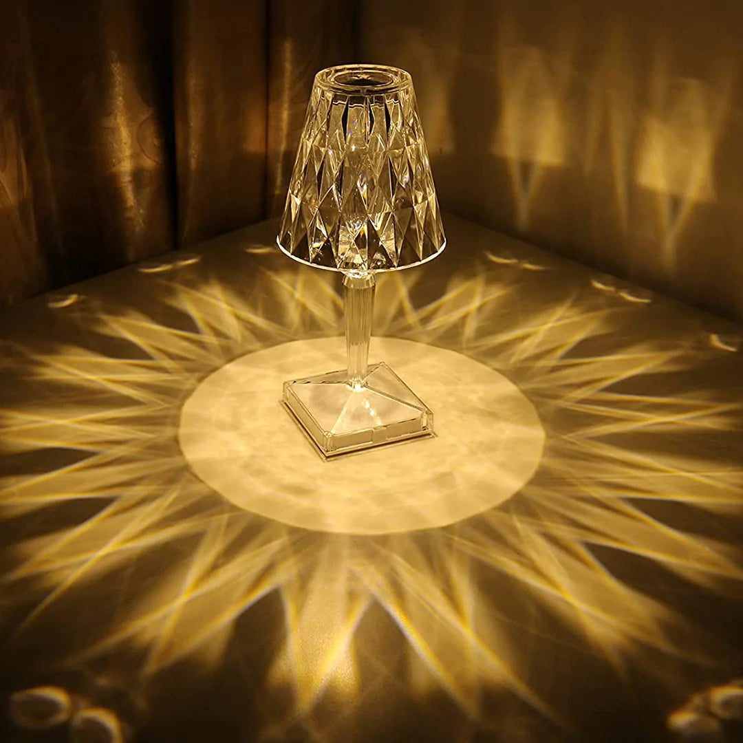 Diamanten tafellamp™ | Maak uw kamer romantisch en mooi