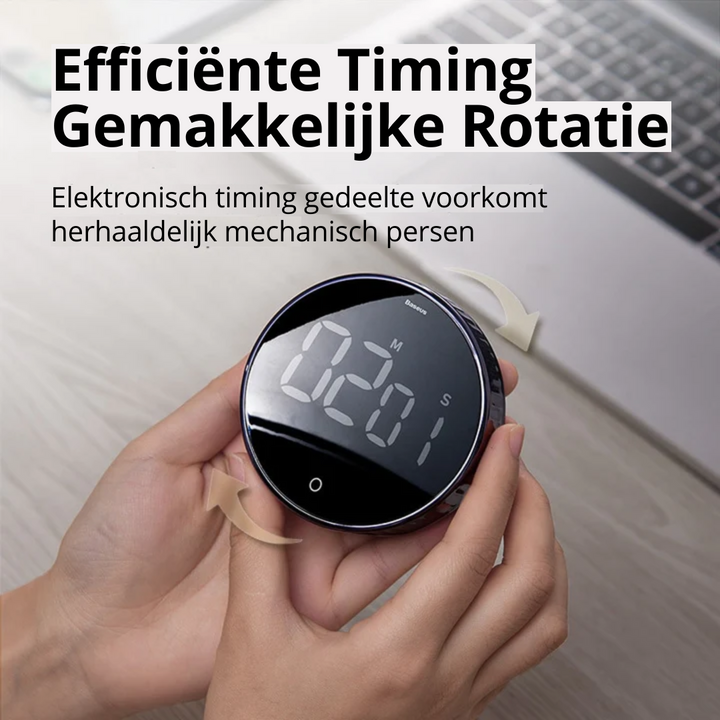Digitale Timer™ | Multifunctionele draai-timer voor alle tijdmetingen