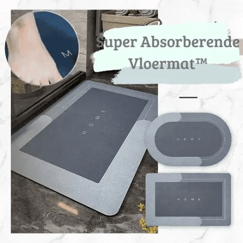 Super Absorberende Vloermat™ | Houd Uw Vadkamer Schoon En Veilig