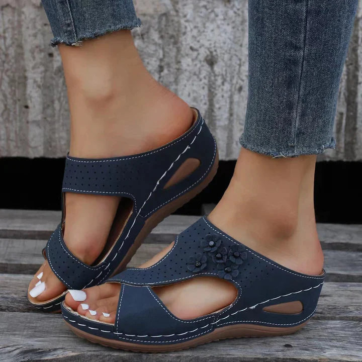 Wanda™ - Casual, Ademende, Comfortabele Dames Sandalen | Loop Vrij En Comfortabel In Stijl