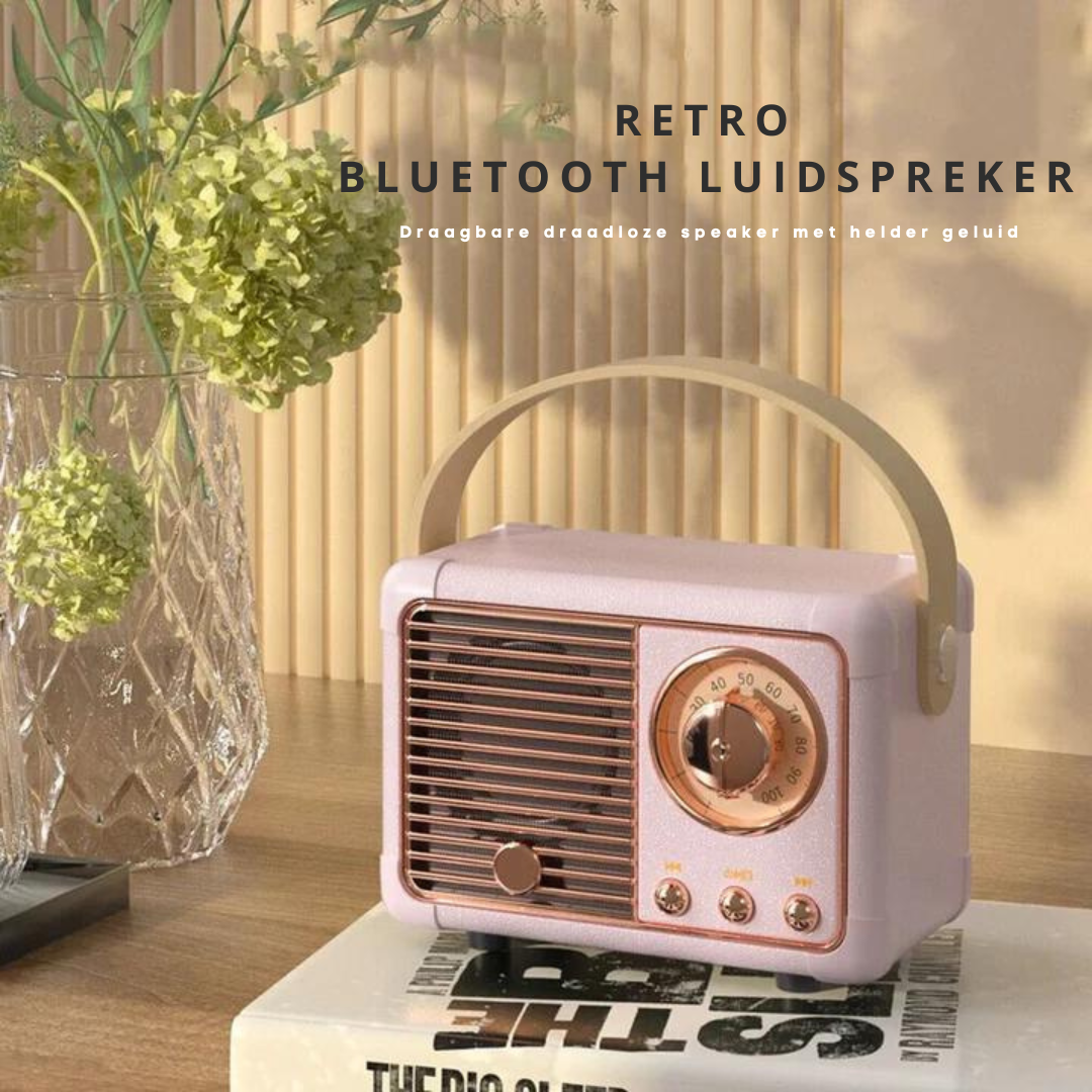 Retro Bluetooth Speaker™ | Laat Jouw Muziek Tot Leven Komen Met Onze Speakers