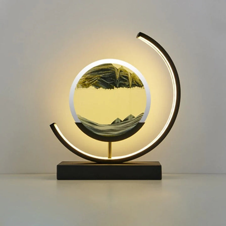 Zand Kunst Lamp™ | Voeg Een Vleugje Elegantie Toe Aan Uw Huis Of Kantoor