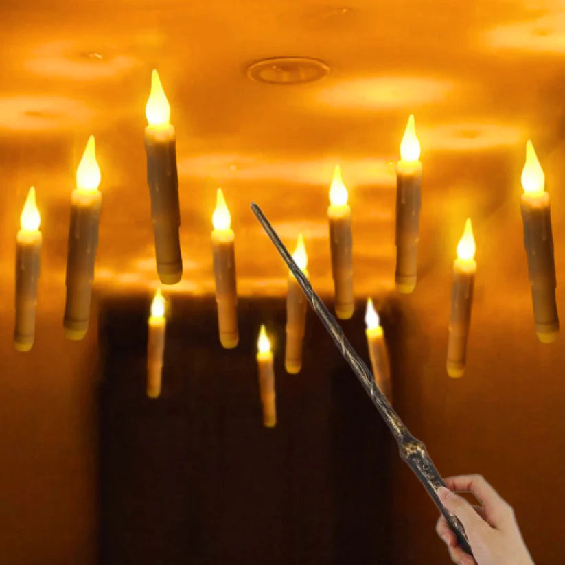 Wizarding Lights™ | Zwevende Kaarsen met Magische Toverstaf