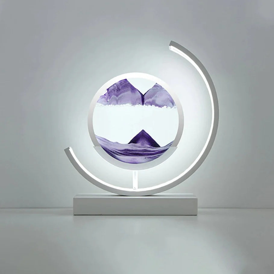 Zand Kunst Lamp™ | Voeg Een Vleugje Elegantie Toe Aan Uw Huis Of Kantoor
