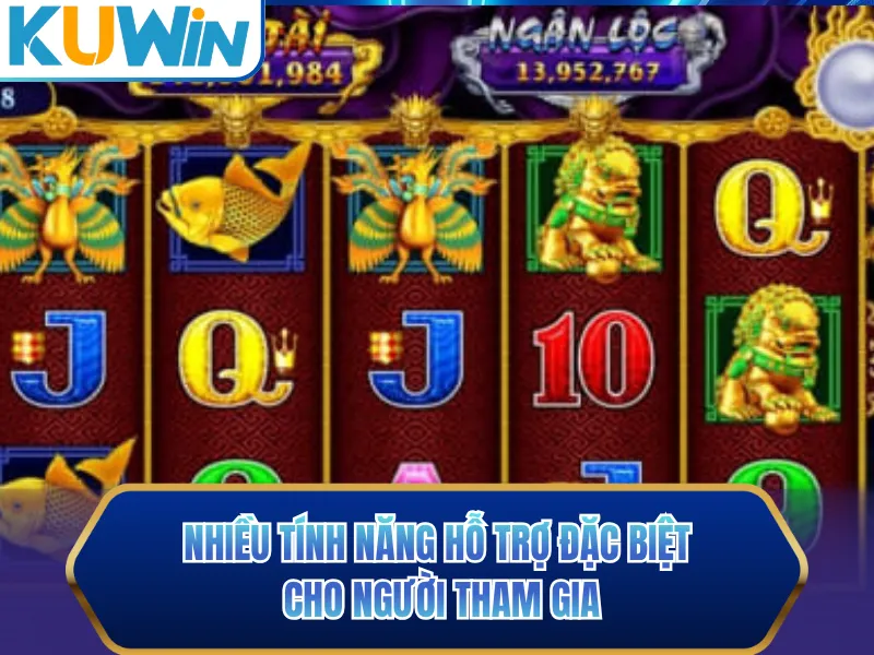 Nhiều tính năng hỗ trợ đặc biệt cho người tham gia Nhiều tính năng hỗ trợ đặc biệt cho người tham gia