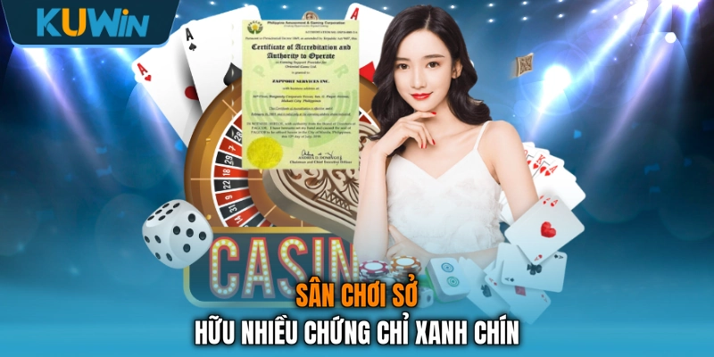 Sân chơi sở hữu nhiều chứng chỉ xanh chín